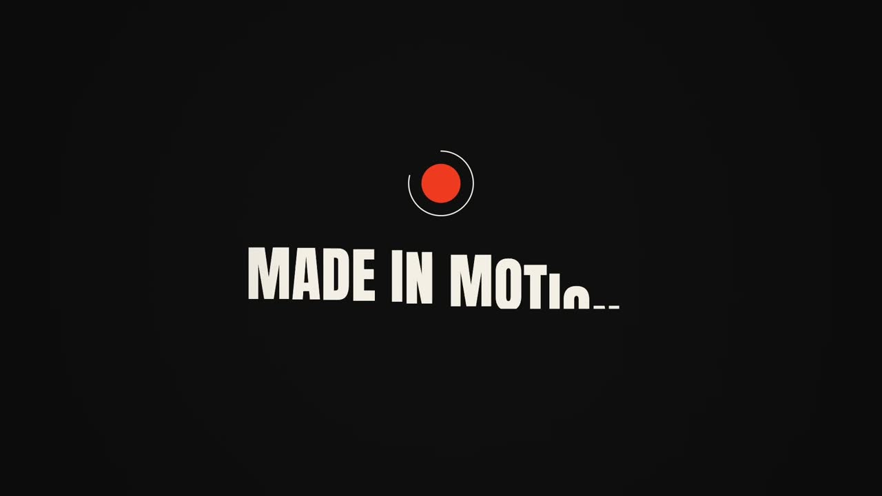 Made in Motion — Motion graphics video made with Claude Opus 5.5